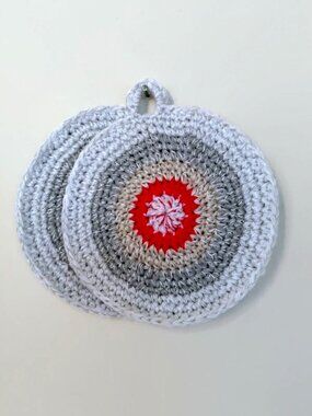 Crochet pot holders, Crochet Kitchen Decor, Gifts Under 15